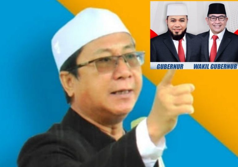 Ustaz kondang Junaidi Hamsyah MPd menyatakan sikap mendukung H Mustarani Abidin SH MSi untuk maju mendampingi Cagub Helmi Hasan SE pada Pilgub Bengkulu Tahun 2024